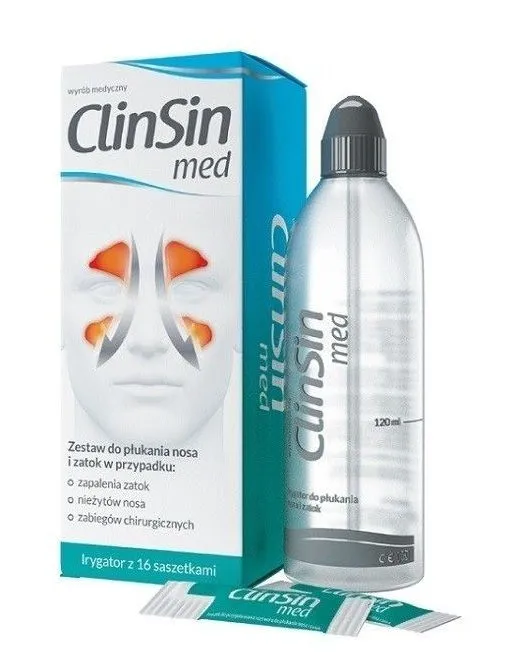 Clinsin Med, 16 plicuri + irigator, Zdrovit
