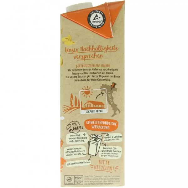 Bautura ecologica din ovaz fara lactoza, 1l, Allos