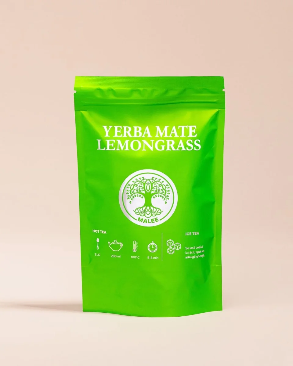 Ceai Yerba Mate Lemongrass, 50g, Malee Tea