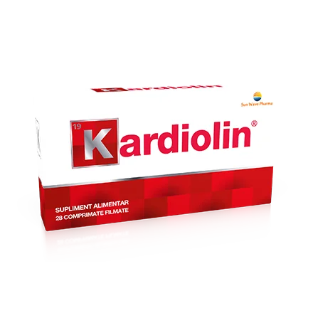 Kardiolin, 28 comprimate filmate, Sun Wave Pharma 