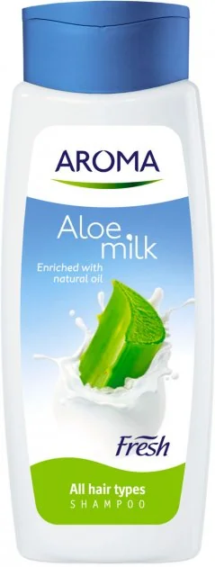Sampon cu lapte si aloe Fresh, 400ml, Aroma