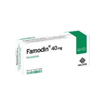 Famodin 40mg, 30 comprimate filmate, AC Helcor