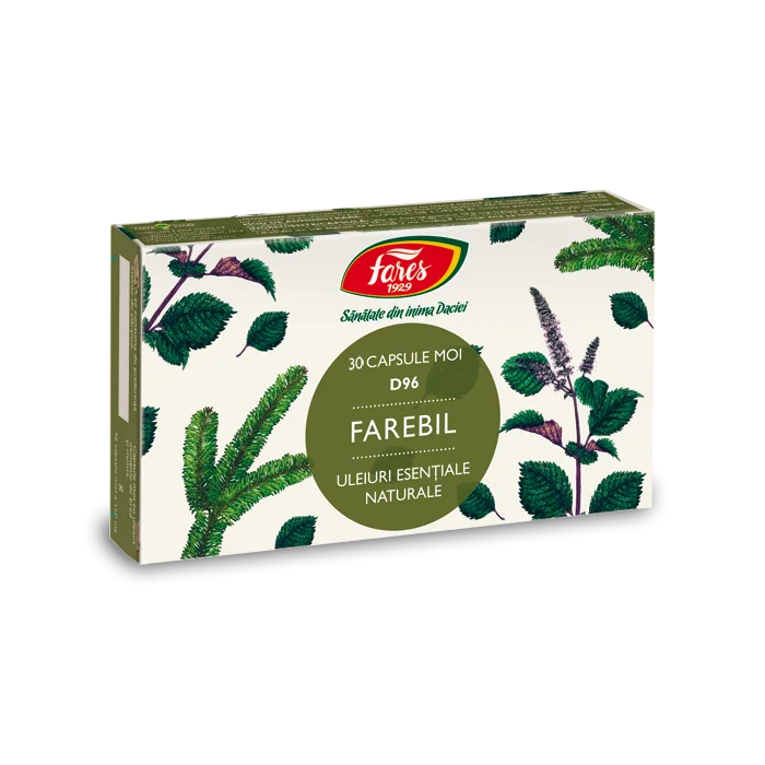 Farebil D96, 30 capsule, Fares