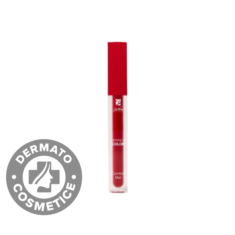 Ruj lichid mat 704 Vrai Rouge Defence Color Comfort, 4.5ml, Bionike