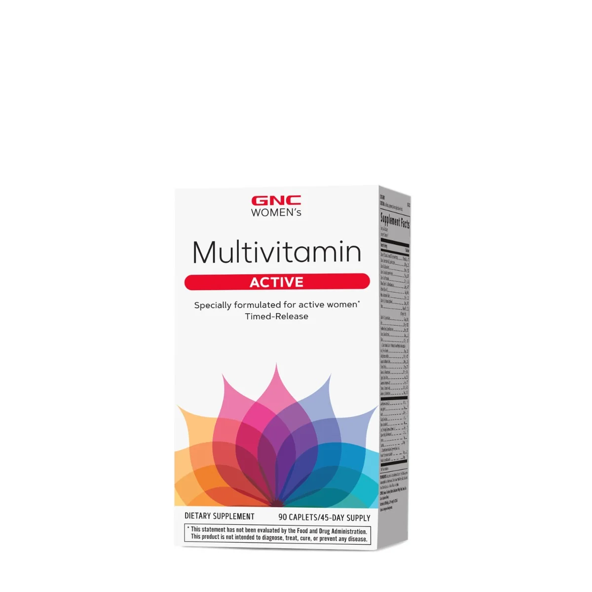 Complex de multivitamine pentru femei Active, 90 tablete, GNC