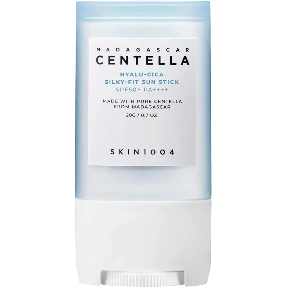 Stick pentru fata cu SPF50+ Centella Hyalu-Cica Silky-Fit, 20g, Skin1004