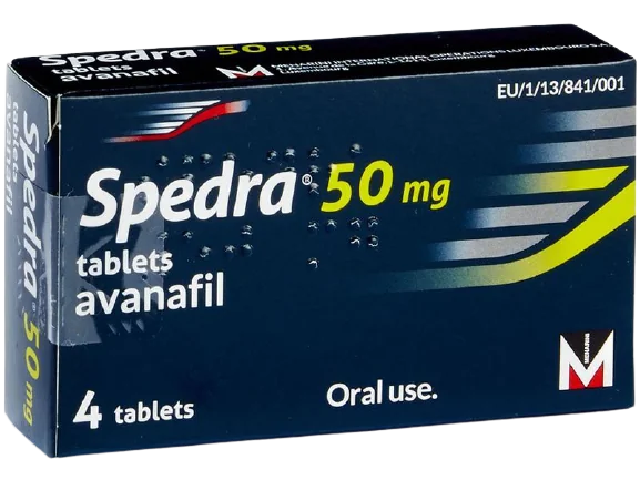 Spedra 50mg, 4 comprimate, Menarini