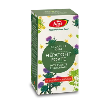 Hepatofit forte, 63 capsule, Fares