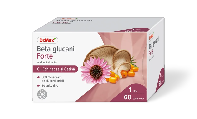 Dr. Max Beta Glucan Forte, 60 tablete