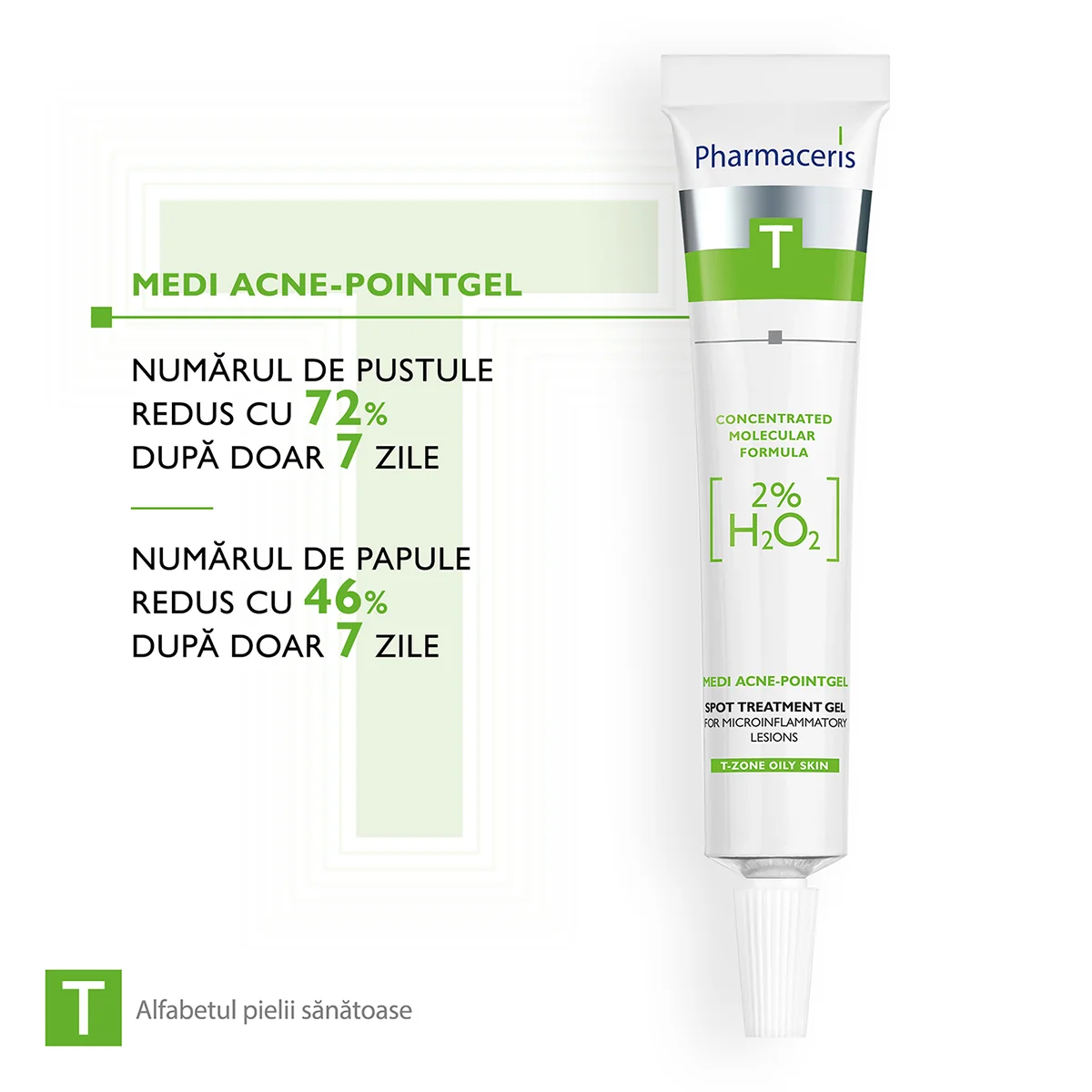 Gel tratament local leziuni microinflamatorii Acne-Point T, 10ml, Pharmaceris
