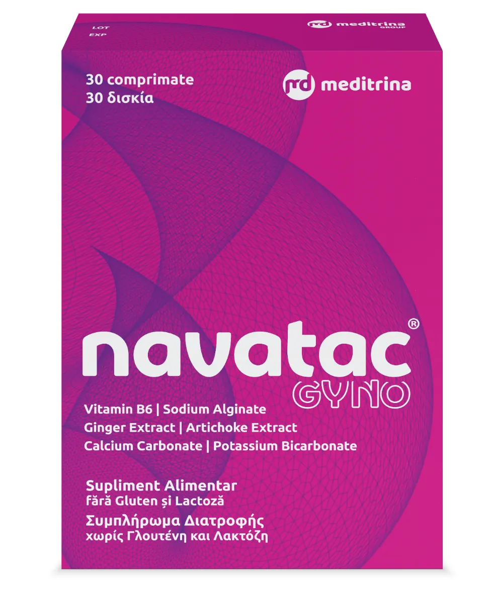 Navatac gyno, 30 comprimate, Meditrina Pharmaceuticals 