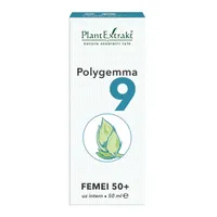 Polygemma 9 pentru femei 50+, 50ml, Plant Extrakt