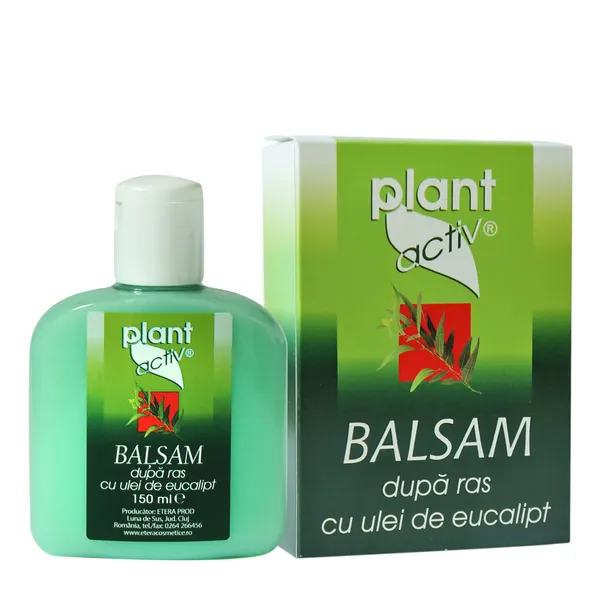 Balsam dupa ras cu ulei de eucalipt, 150ml, Plant Activ