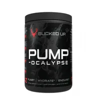 Pre-workout cu aroma de zmeura albastra Pump-Ocalypse Blood Raz, 388.95g, Bucked Up®