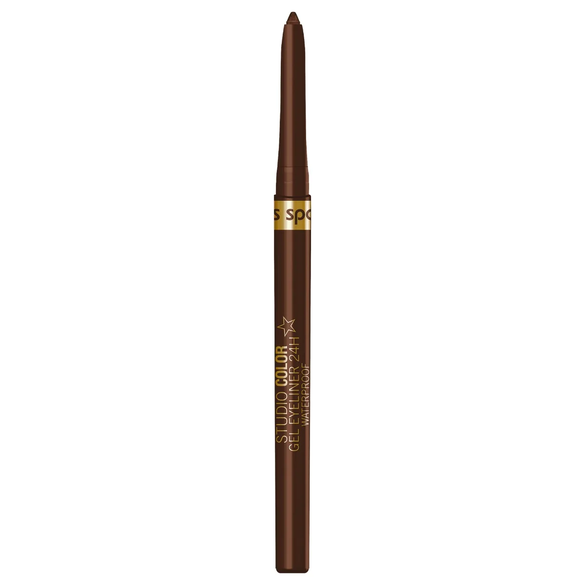 Creion de ochi gel Studio Color 24H 02 Golden Brown 0.35g, Miss Sporty