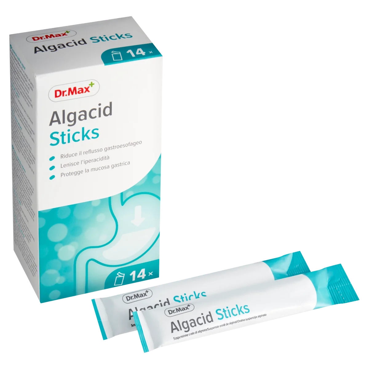 Dr. Max Algacid Sticks, 14 plicuri