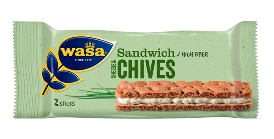 Sandwich cu branza si arpagic, 37g, Wasa