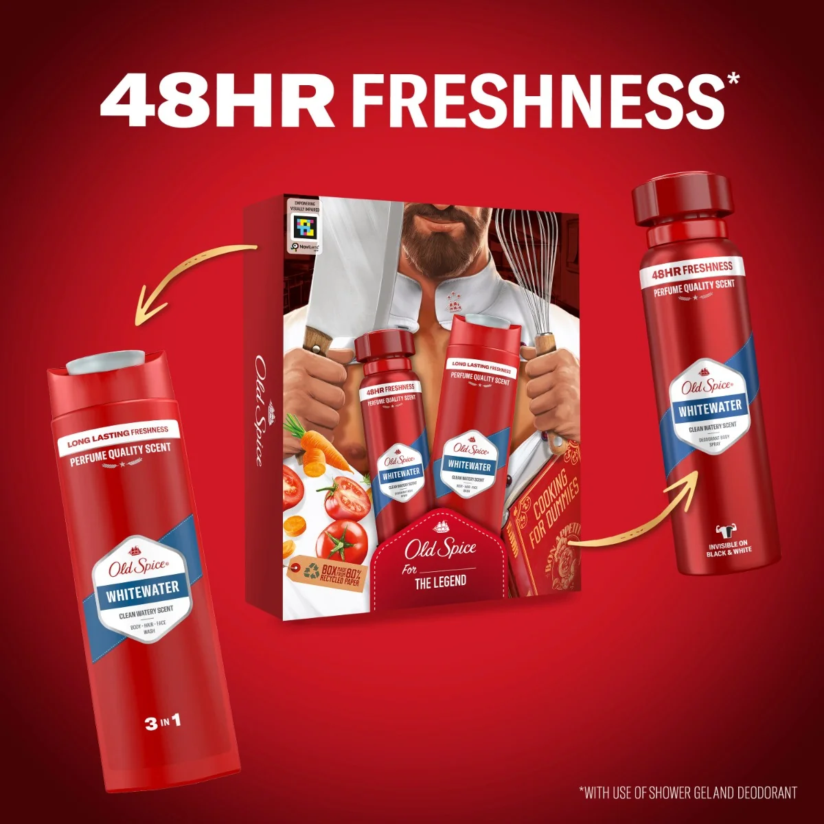 Set Chef Whitewater, Old Spice