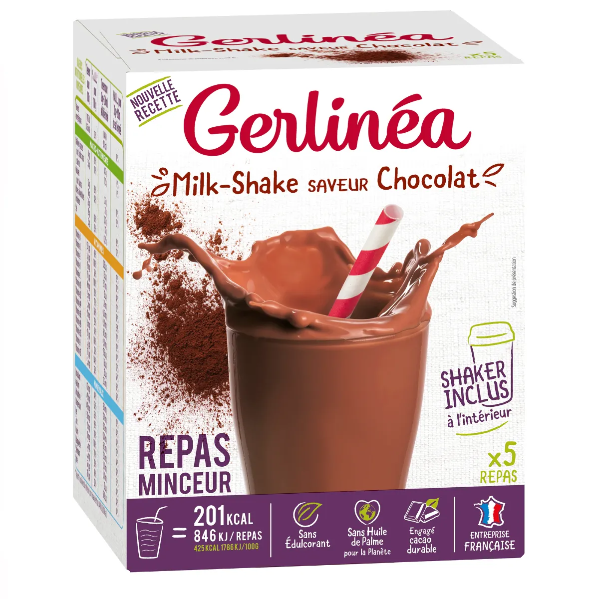 Shake de ciocolata, 150g, Gerlinea