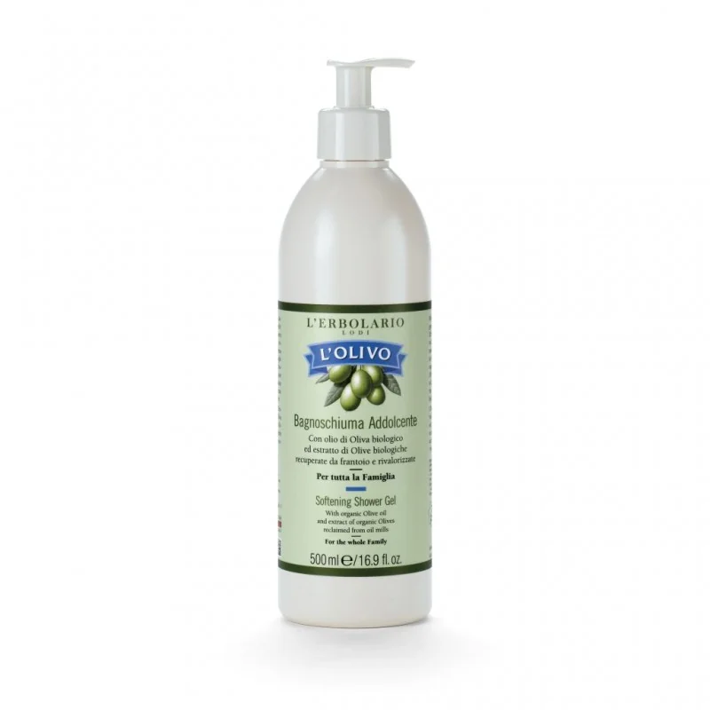 L'Erbolario Gel de dus cu ulei de masline, 500ml