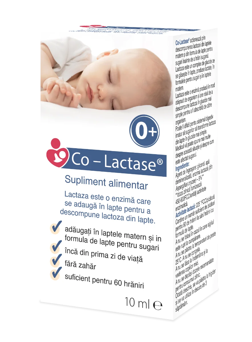 Picaturi pentru sugari Co-Lactase, 10ml, Maxima HealthCare