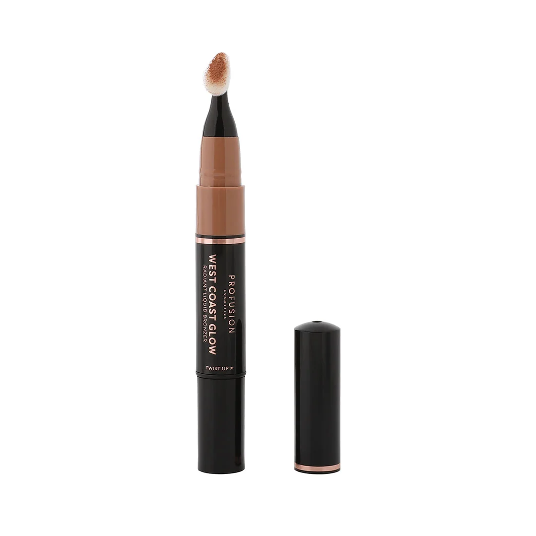 Bronzer lichid radiant West Coast Glow Malibu, 2ml, Profusion Cosmetics