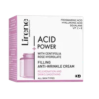 Crema anti-rid netezitoare zi/noapte toate tipurile de piele Acid Power, 50ml, Lirene
