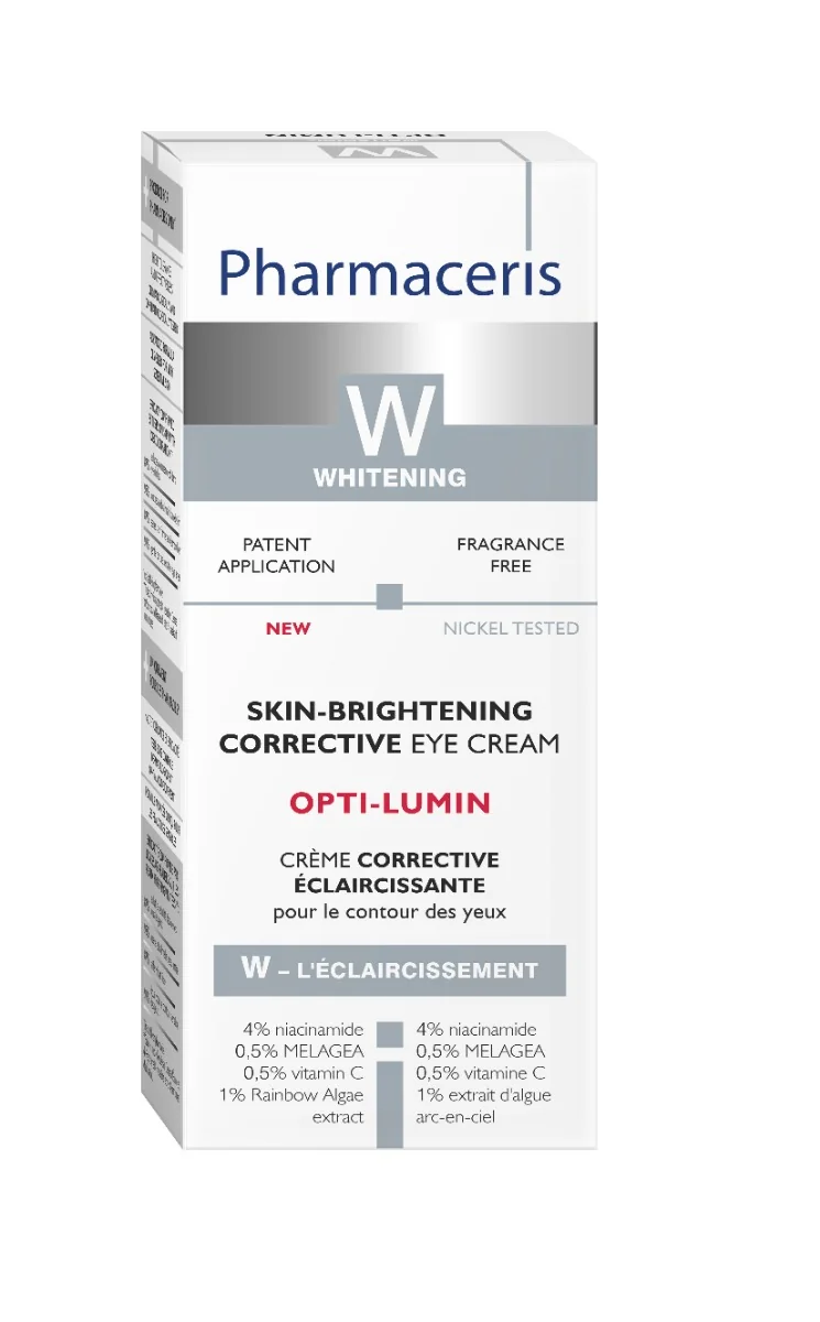 Crema pentru iluminarea pielii din zona ochilor W, 15ml, Pharmaceris