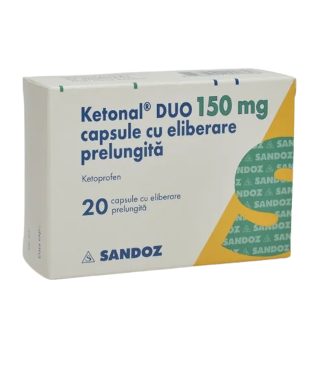 Ketonal Duo 150mg, 20 capsule, Sandoz