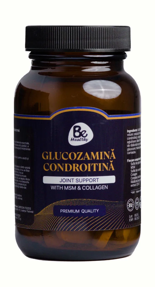 Glucozamina condroitina, 60 capsule, Be Healthy