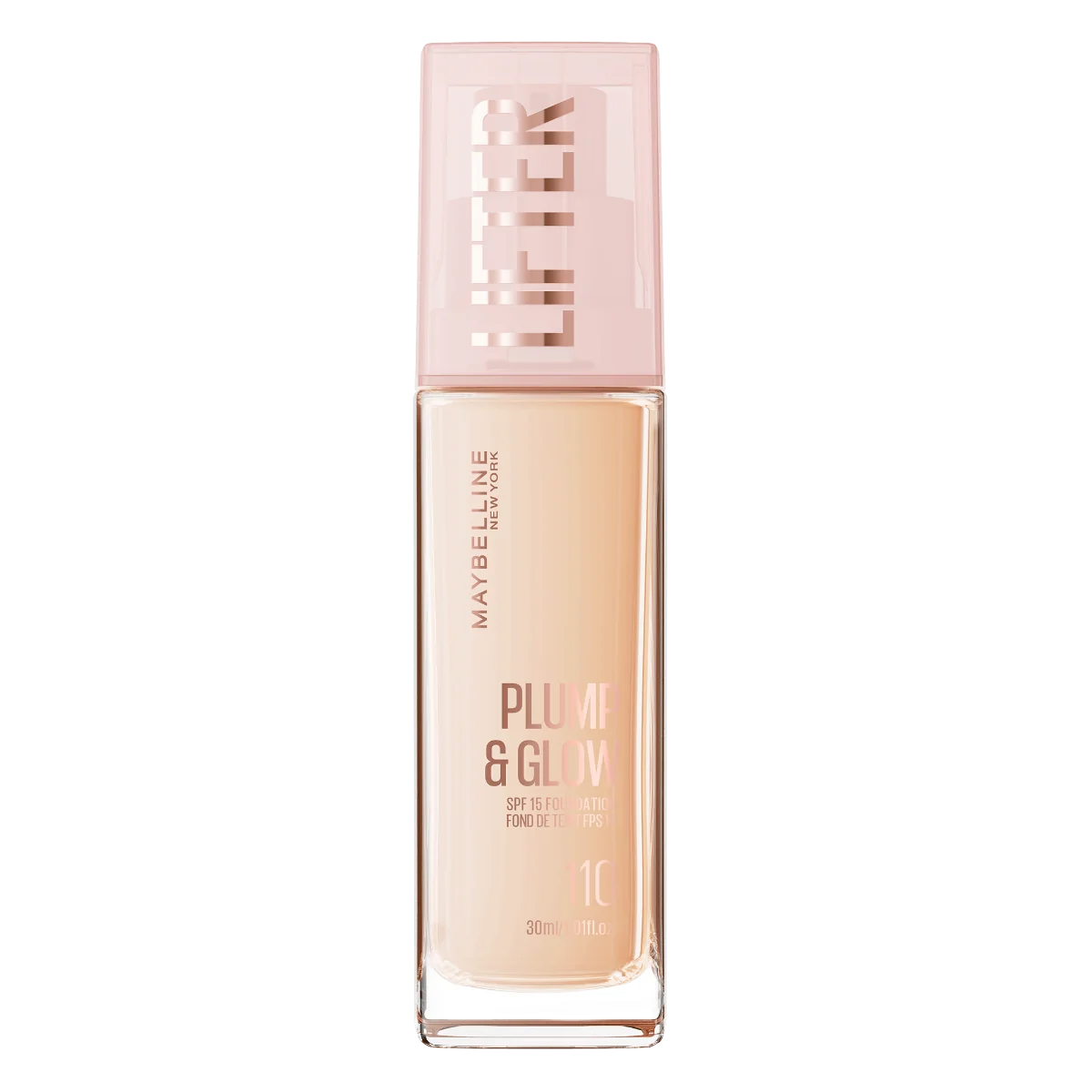 Fond de ten Lifter Plump & Glow Nr. 110, 30ml, Maybelline