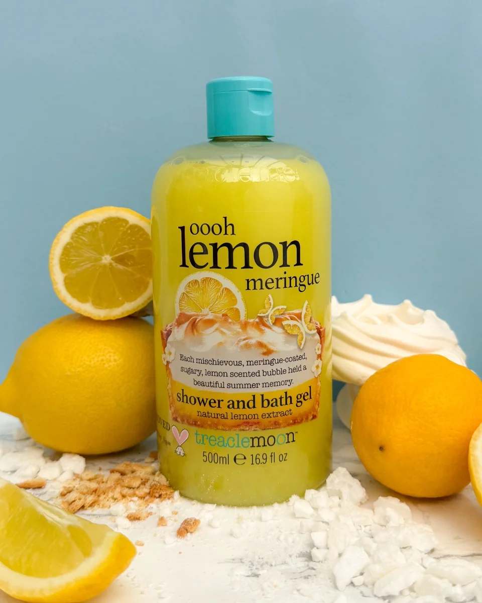 Gel de dus Oooh Lemon Meringue, 500ml, Treaclemoon