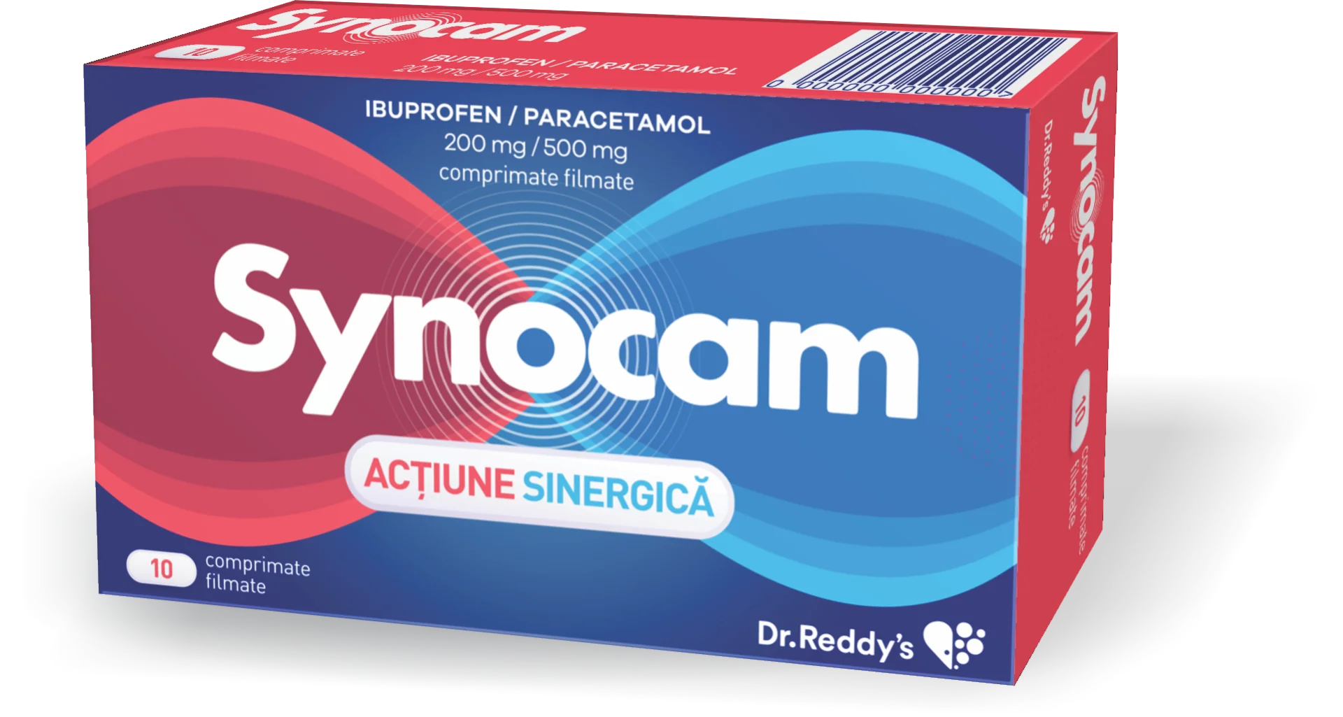 Synocam 200mg/500mg, 10 comprimate