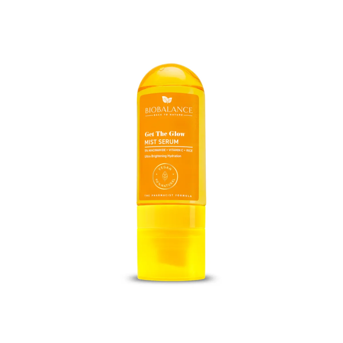 Ser spray facial pentru ultra luminozitate si hidratare Get The Glow, 80ml, Bio Balance
