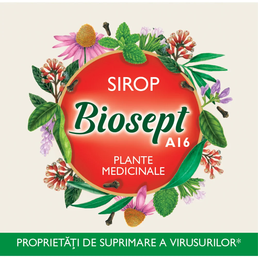 Sirop Biosept, 250 ml, Fares