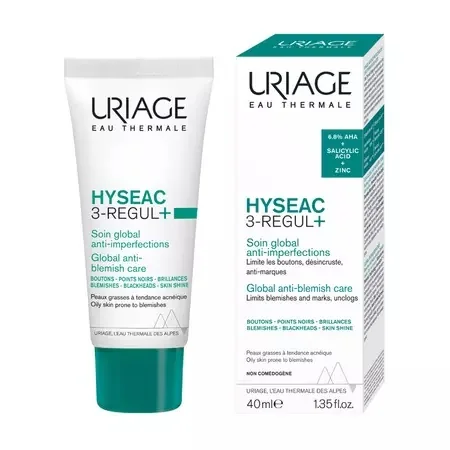Crema anti-acnee Hyseac 3-Regul+, 40ml, Uriage