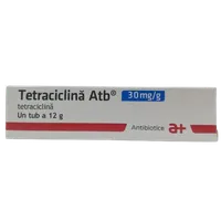 Tetraciclina Atb 30 mg/g unguent, 12g, Antibiotice SA