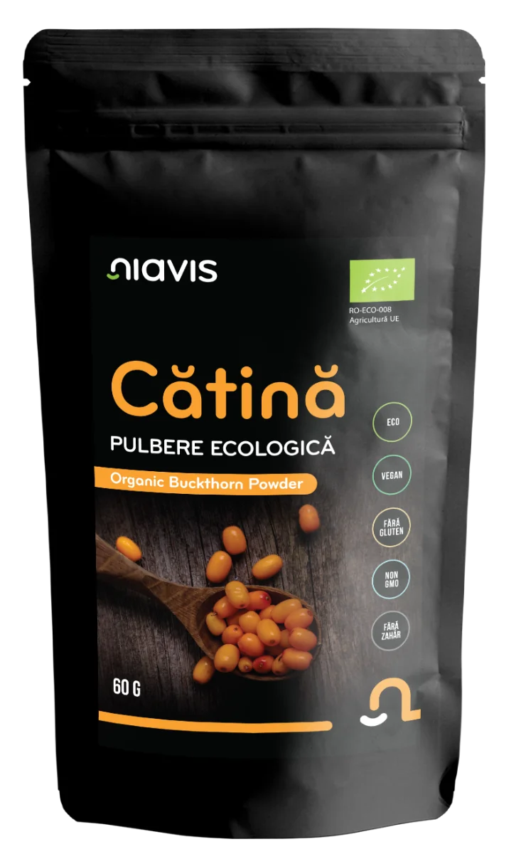 Catina Pulbere ecologica, 60g, Niavis