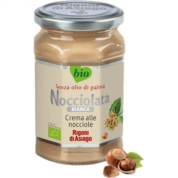 Crema bio alba Nocciolata, 250g, Rigoni di Asiago