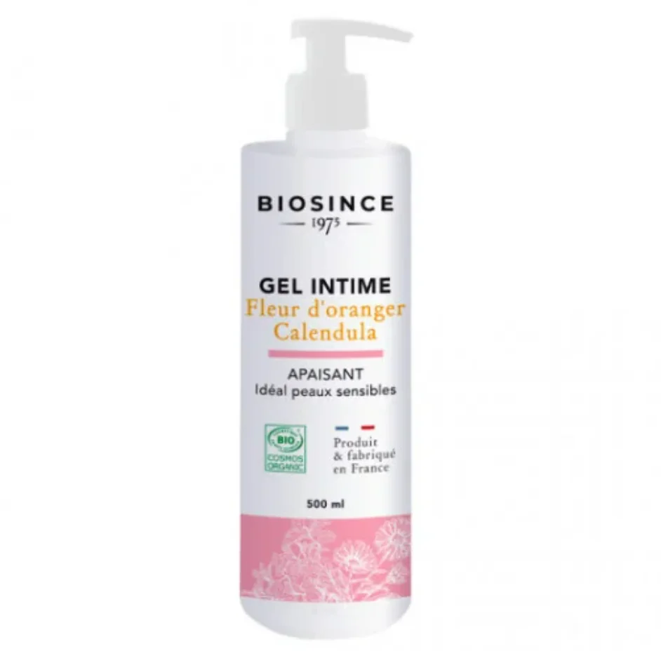 Gel intim organic calmant cu galbenele, 500ml, Biosince 1975