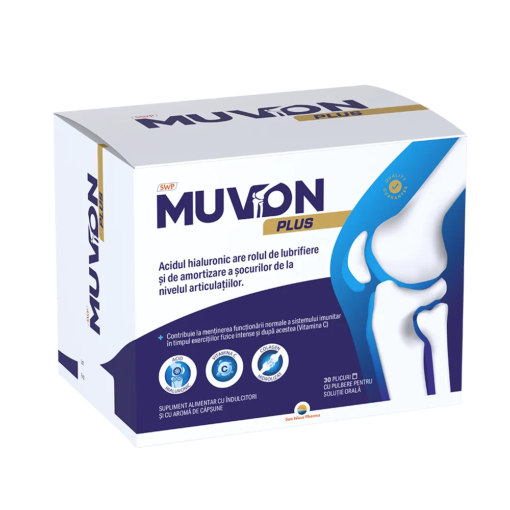 Muvon Plus, 30 plicuri, Sun Wave Pharma 