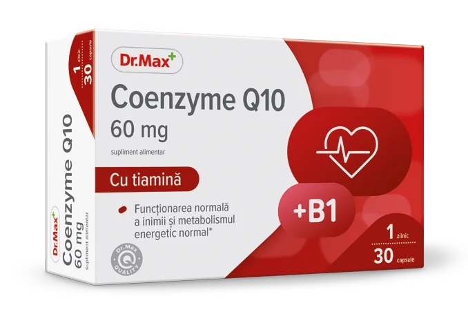 Dr. Max Coenzima Q10 60mg, 30 capsule moi