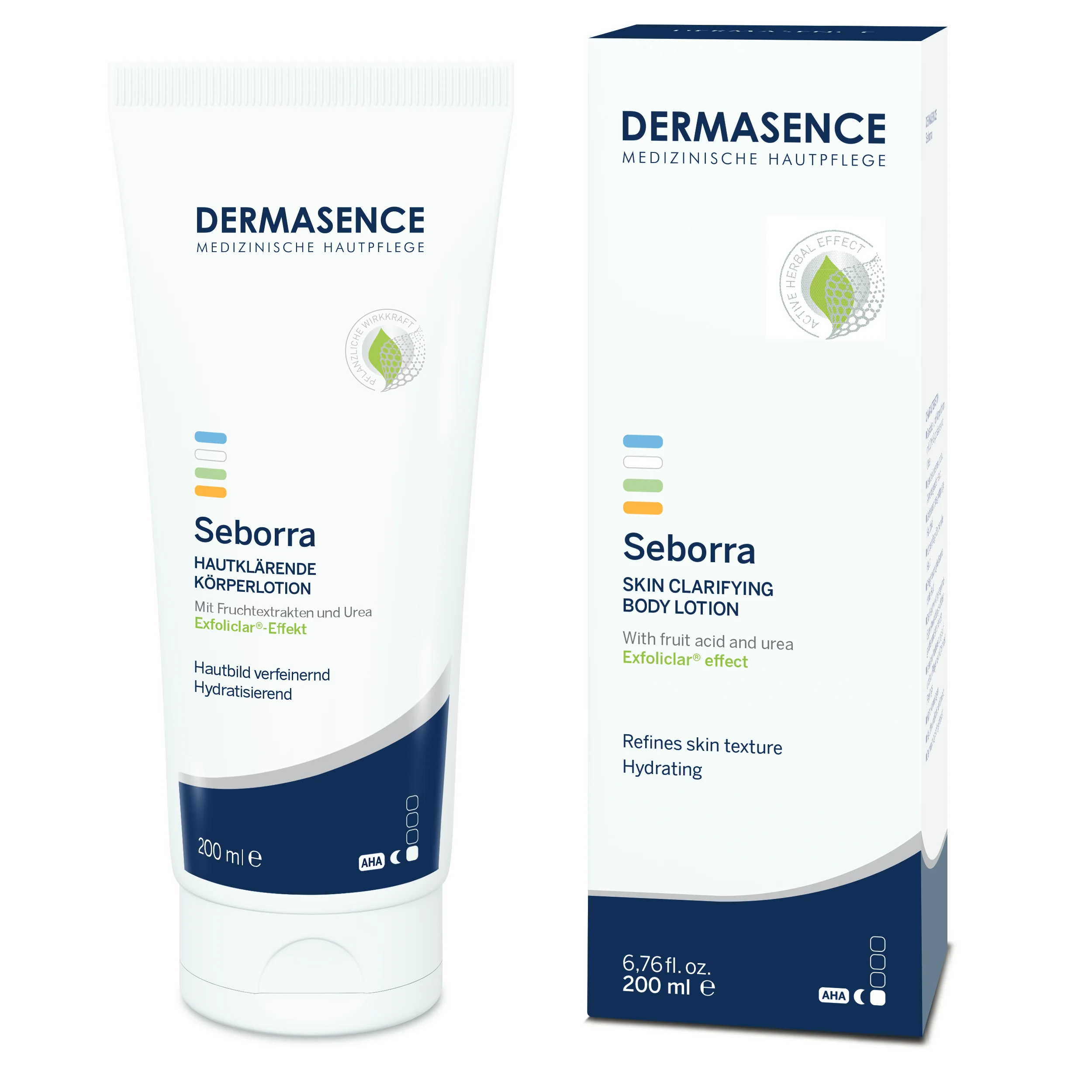 Lotiune de corp pentru piele acneica Seborra, 200ml, Dermasence