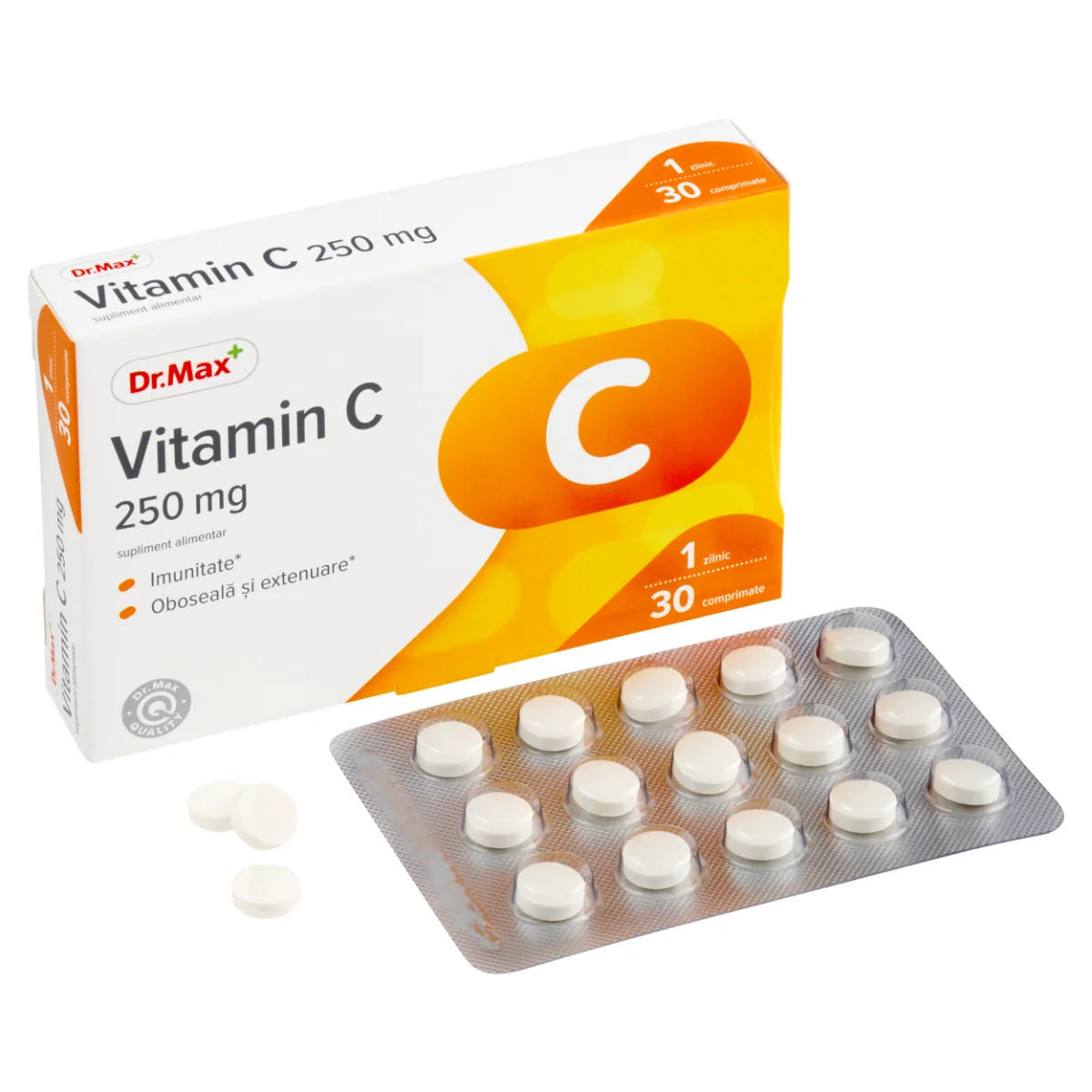 Dr. Max Vitamin C 250mg, 30 comprimate filmate