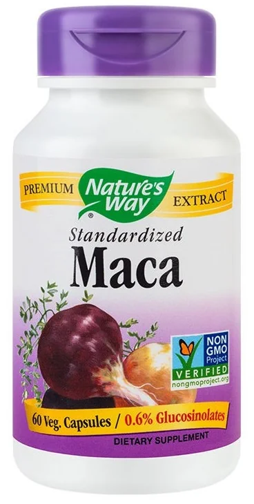 Maca Natures Way, 60 capsule, Secom