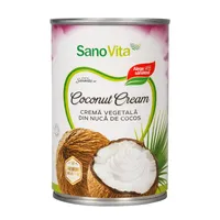 Crema vegetala din nuca de cocos, 400ml, SanoVita
