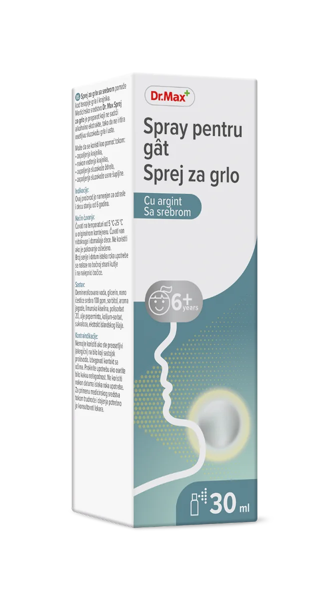 Dr. Max Spray pentru gat, 30ml