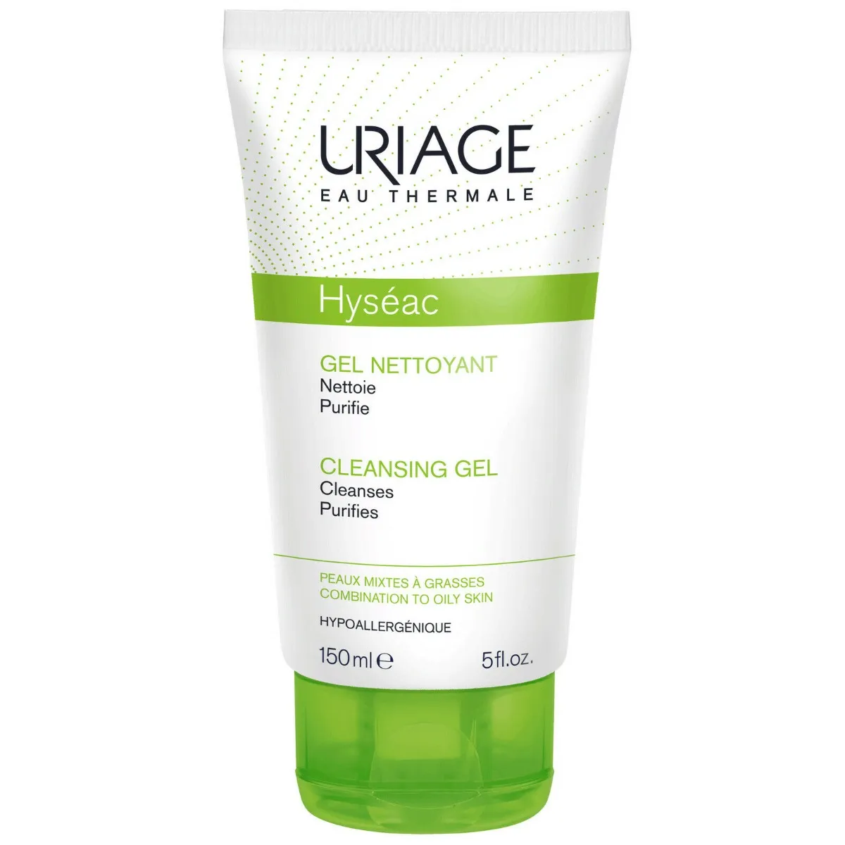 Crema-gel de spalare Hyseac, 150ml, Uriage