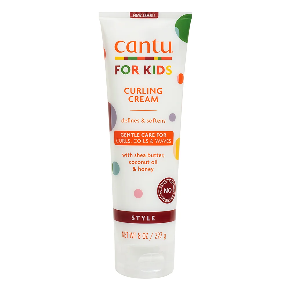 Crema de styling pentru definirea buclelor Care For Kids, 227gr, Cantu 