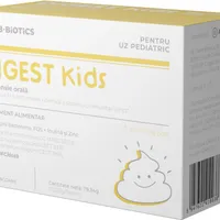 Digest Kids suspensie orala, 7 flacoane, Ab-Biotics